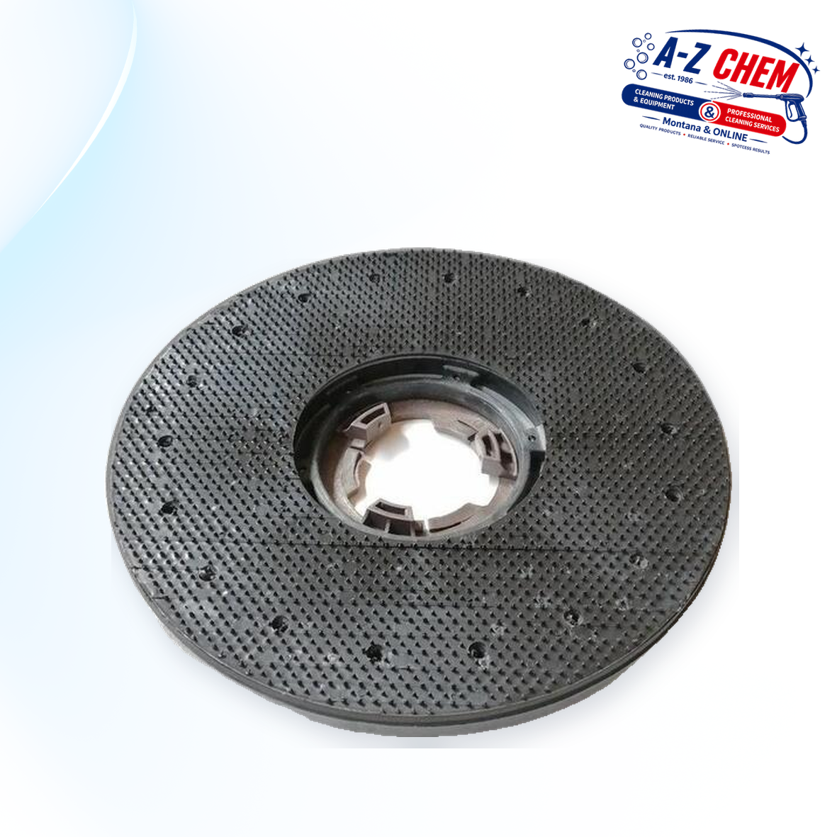 Pad Drive Plastic Catchplate for the Rotary - Floor Cleaning Machine Accessory - product detail view 2 - A-Z Chem South Africa