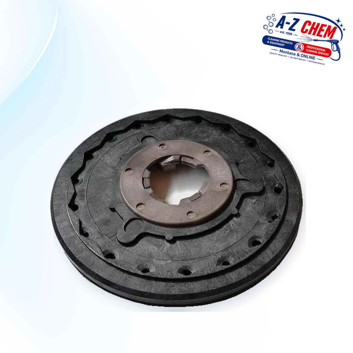 Pad Drive Plastic Catchplate for the Rotary - Floor Cleaning Machine Accessory - product detail view 3 - A-Z Chem South Africa