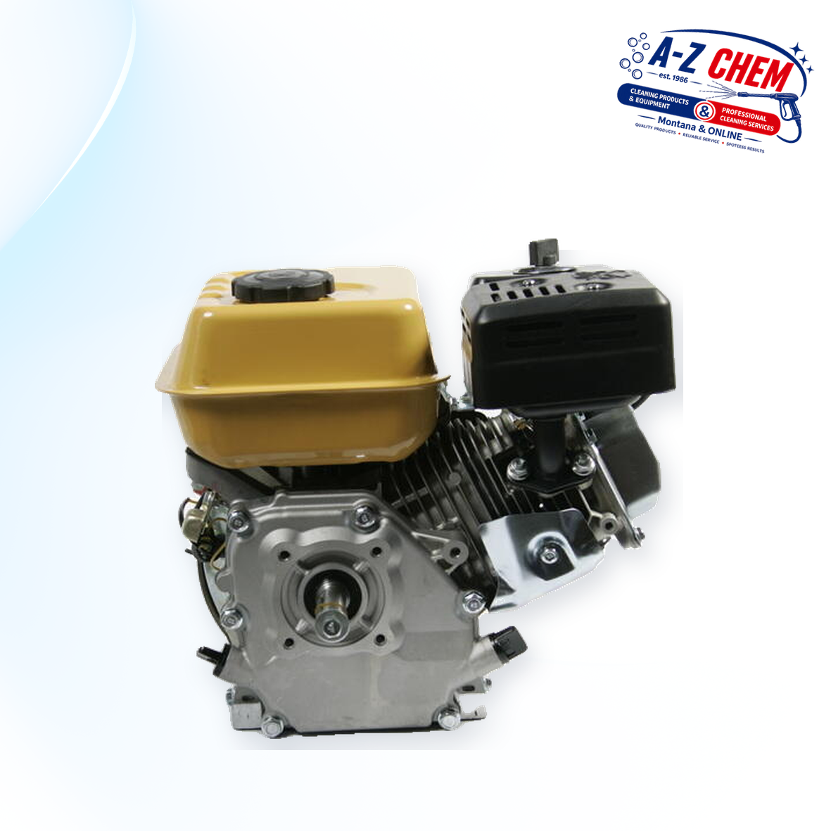 Petrol Engine 6.5HP for High-Pressure Washers - main product view - A-Z Chem South Africa