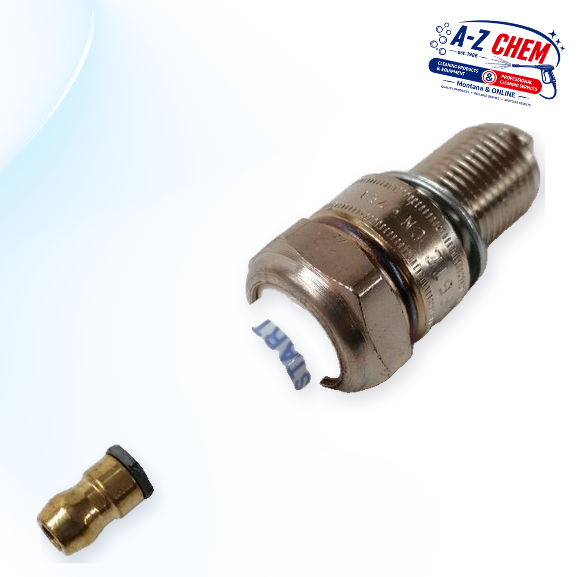 Petrol Engine Spark Plugs (6.5HP & 13HP) - High-Pressure Cleaner Part - product detail view 2 - A-Z Chem South Africa