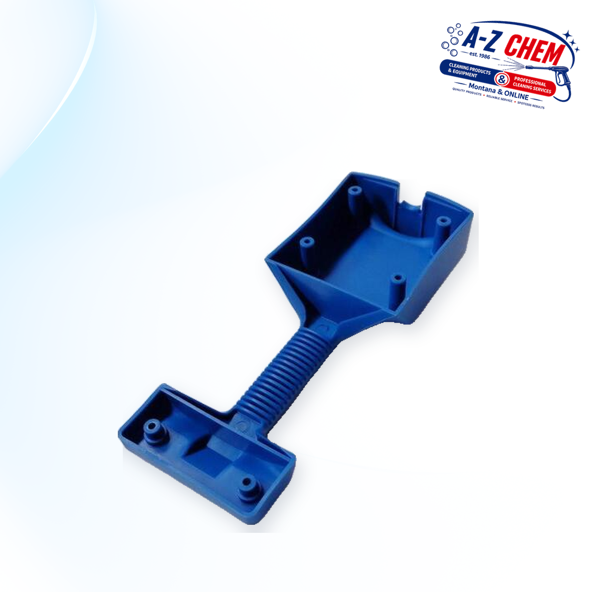 Plastic Blue Handle for the 80L Vacuum Cleaner - product detail view 2 - A-Z Chem South Africa
