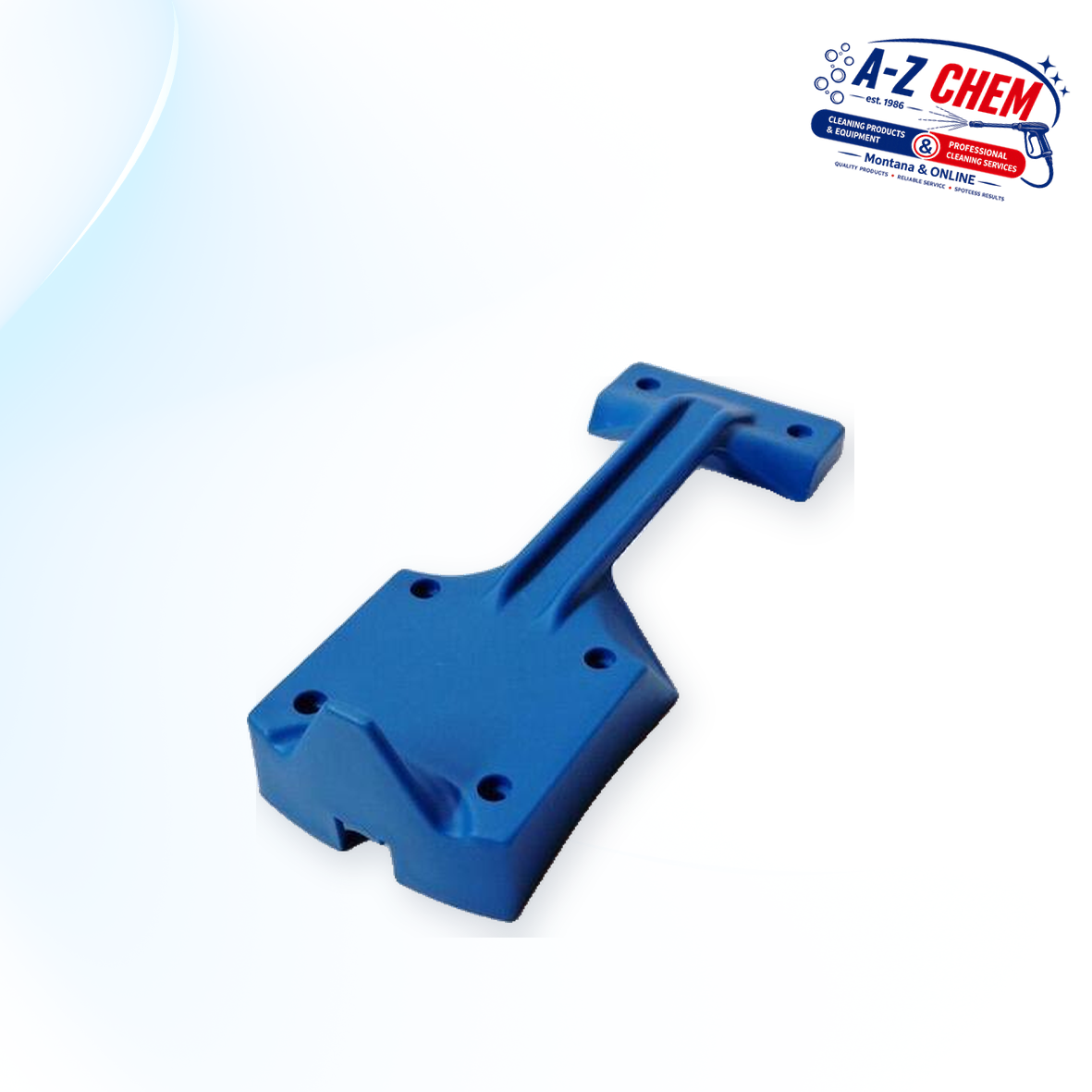 Plastic Blue Handle for the 80L Vacuum Cleaner - product detail view 3 - A-Z Chem South Africa