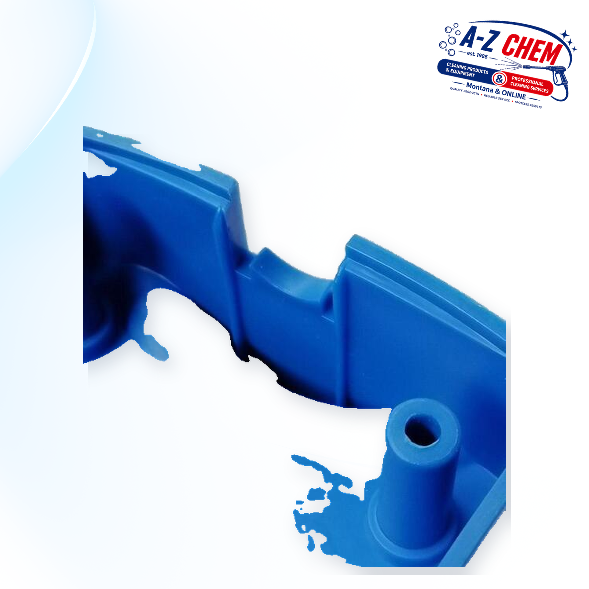 Plastic Blue Handle for the 80L Vacuum Cleaner - product detail view 7 - A-Z Chem South Africa
