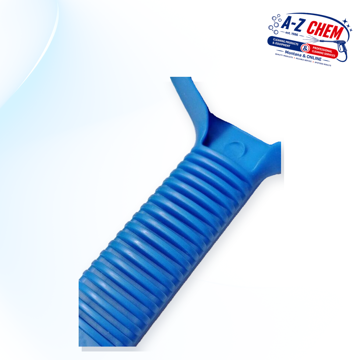 Plastic Blue Handle for the 80L Vacuum Cleaner - product detail view 8 - A-Z Chem South Africa