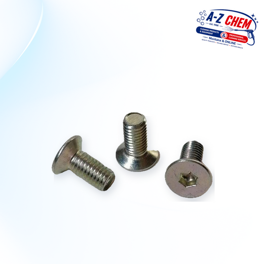 Plate Screws Set of 3 for Scrubbing Machine - Floor Cleaning Machine Part - main product view - A-Z Chem South Africa