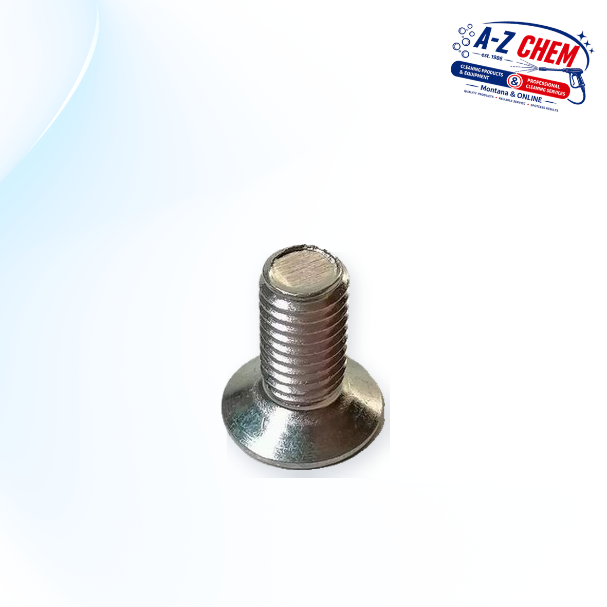 Plate Screws Set of 3 for Scrubbing Machine - Floor Cleaning Machine Part - product detail view 2 - A-Z Chem South Africa