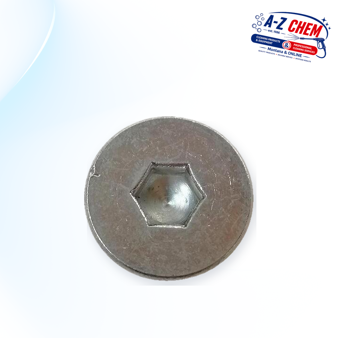 Plate Screws Set of 3 for Scrubbing Machine - Floor Cleaning Machine Part - product detail view 4 - A-Z Chem South Africa