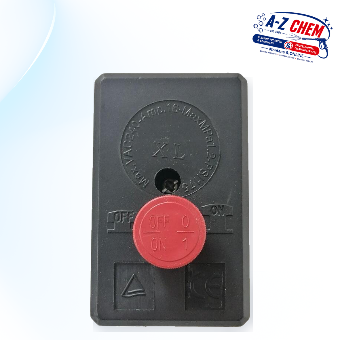 8 bar 240V 16A automatic compressor pressure switch – view 5