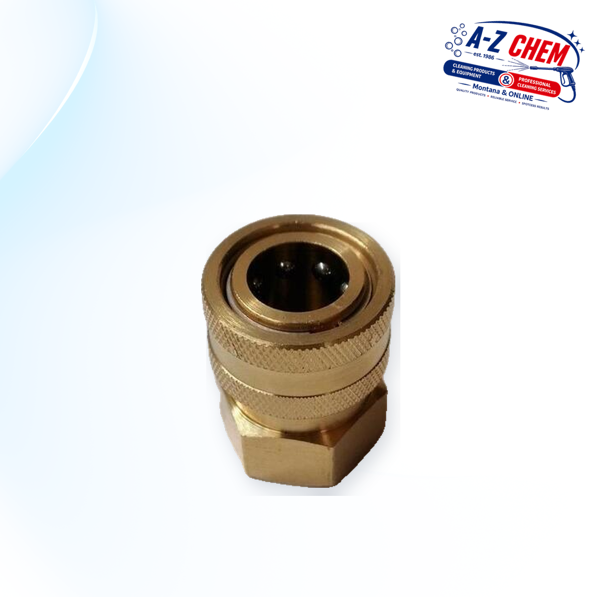 Quick Connector Female - 1/2" Female for the High Pressure - product detail view 2 - A-Z Chem South Africa