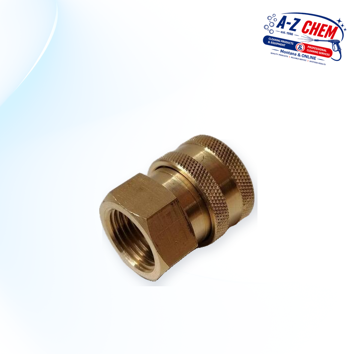 Quick Connector Female - 1/2" Female for the High Pressure - product detail view 3 - A-Z Chem South Africa