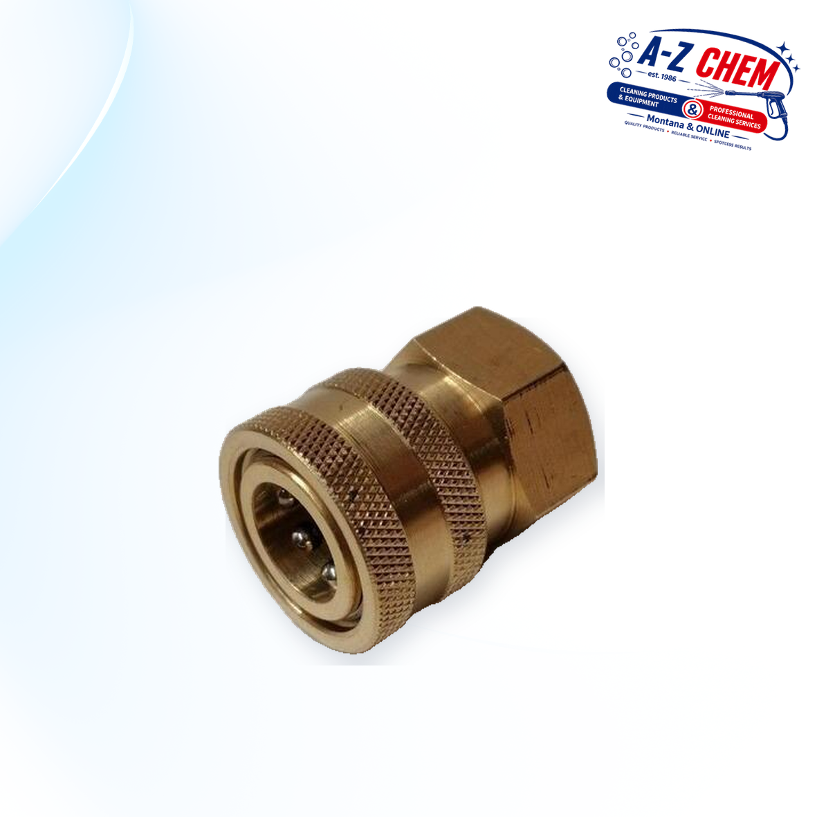 Quick Connector Female - 1/2" Female for the High Pressure - product detail view 4 - A-Z Chem South Africa
