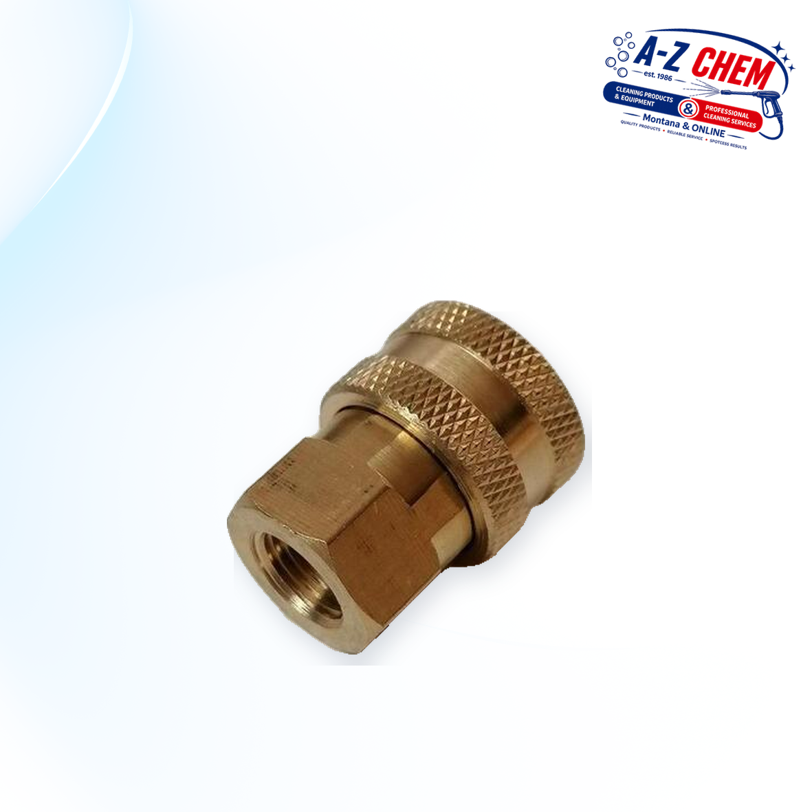 Quick Connector Female - 1/4" Female for the High Pressure - product detail view 3 - A-Z Chem South Africa