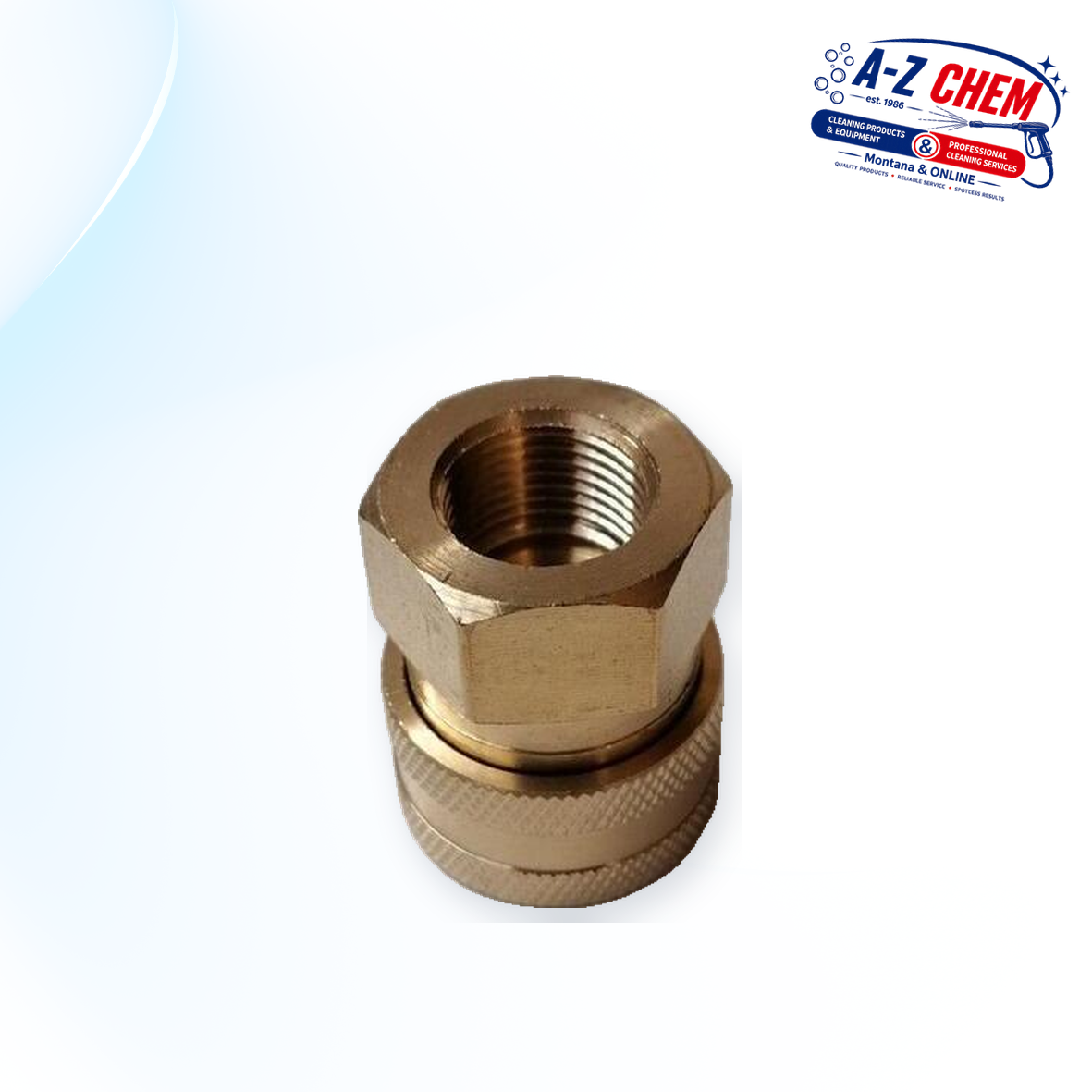 Quick Connector Female - 3/8" Female for the High Pressure - main product view - A-Z Chem South Africa