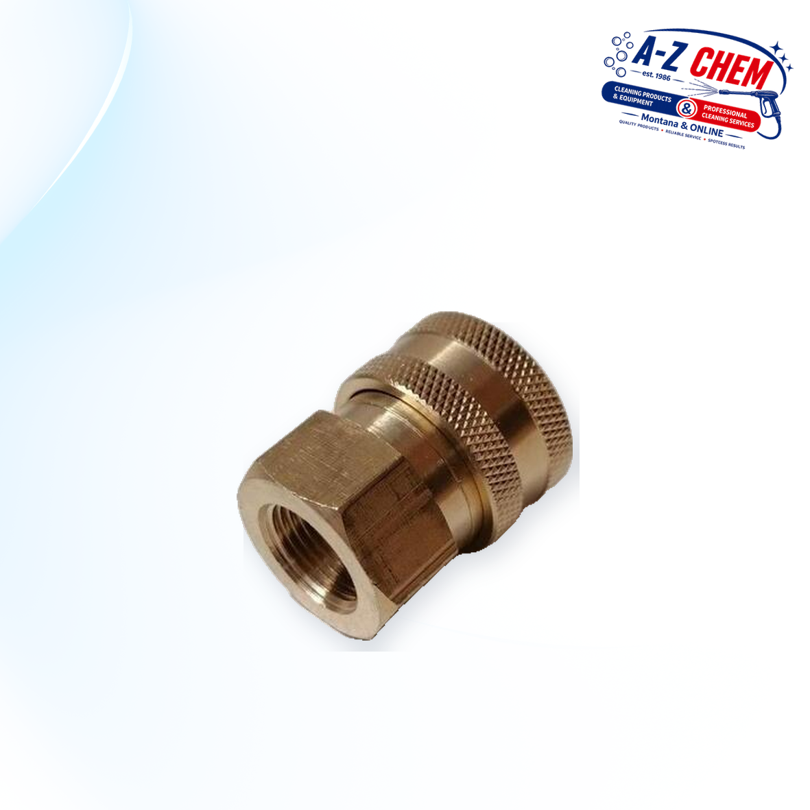 Quick Connector Female - 3/8" Female for the High Pressure - product detail view 3 - A-Z Chem South Africa
