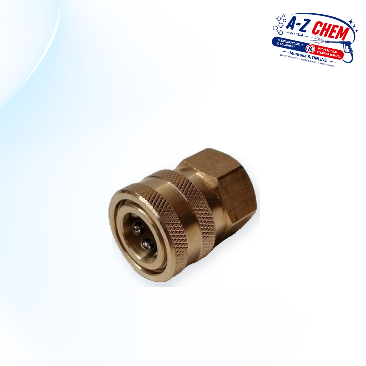 Quick Connector Female - 3/8" Female for the High Pressure - product detail view 4 - A-Z Chem South Africa