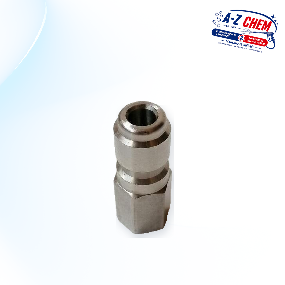 Quick Connector Male - 1/8" Female for the High Pressure - main product view - A-Z Chem South Africa