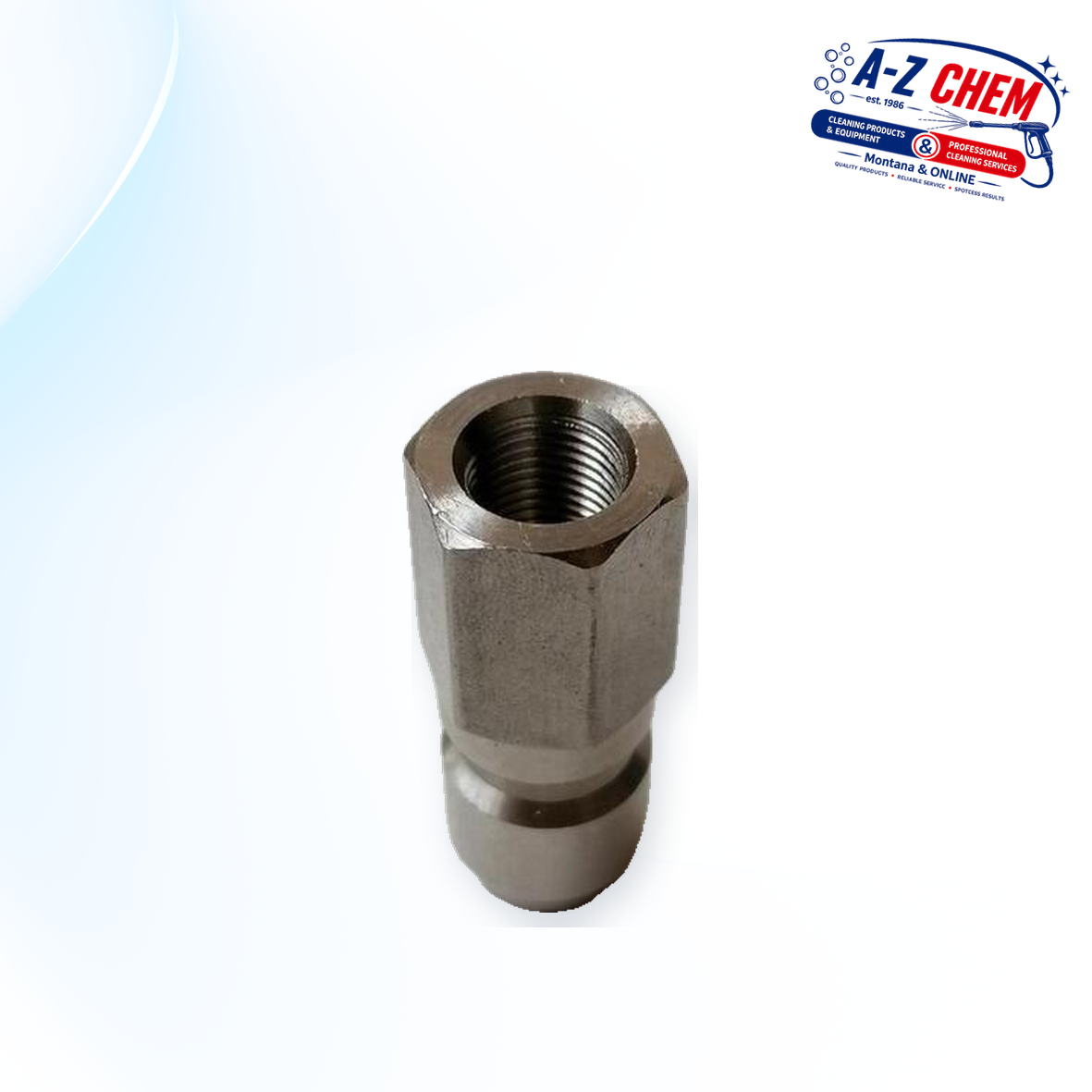 Quick Connector Male - 1/8" Female for the High Pressure - product detail view 2 - A-Z Chem South Africa
