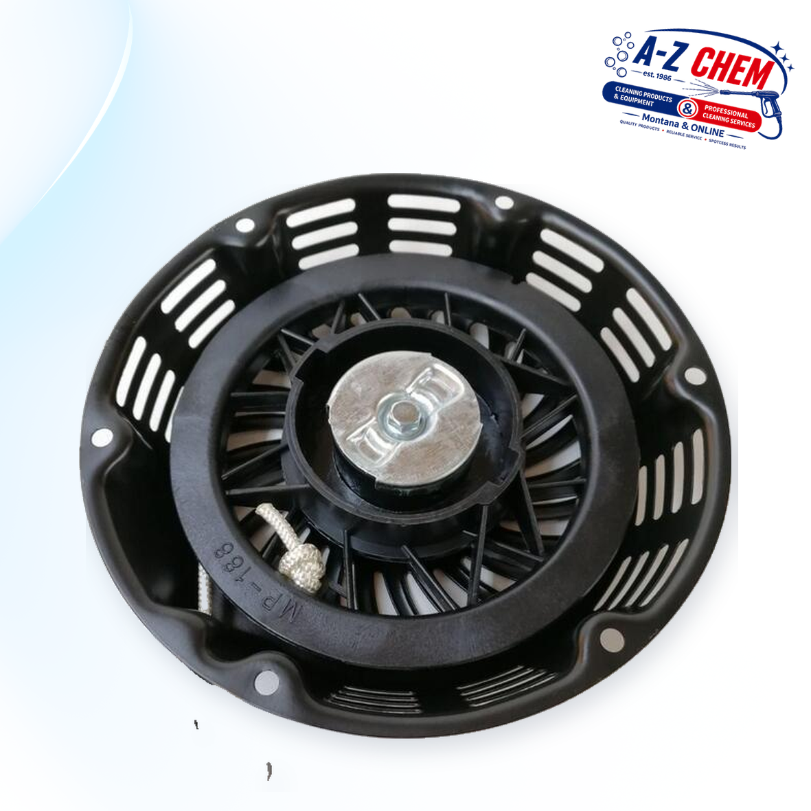 Recoil Starter for the 13HP Petrol Engine - High-Pressure Cleaner Part - product detail view 2 - A-Z Chem South Africa