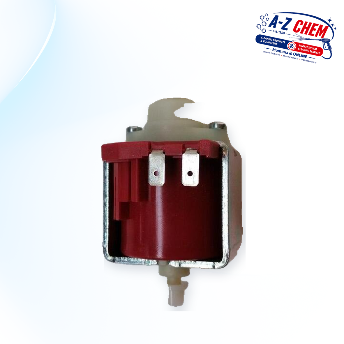 Red Plunger Pump 220V 3.5BAR - Carpet Cleaning Machine Part - product detail view 3 - A-Z Chem South Africa