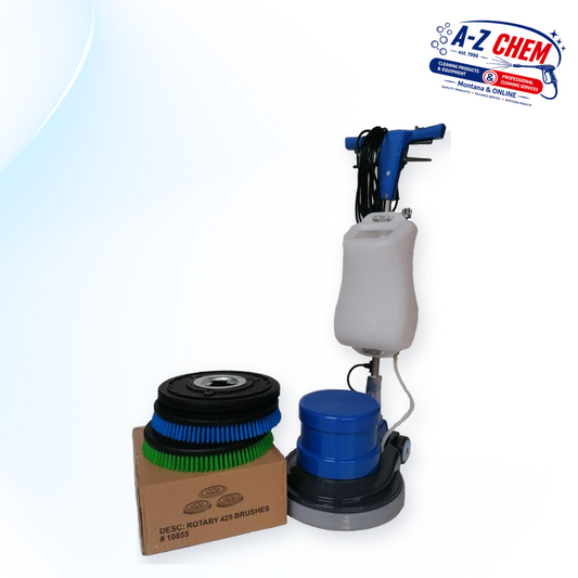 Rotary 425 with Pad Drive, 2 Brushes and Tank - main product view - A-Z Chem South Africa