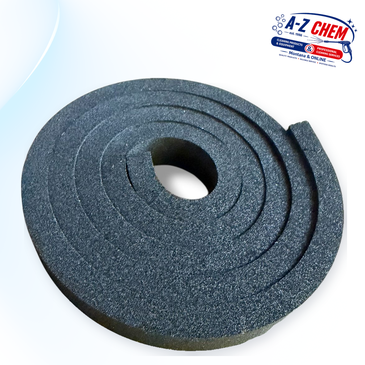 Rubber on Carpet Machine Lid - Replacement - main product view - A-Z Chem South Africa