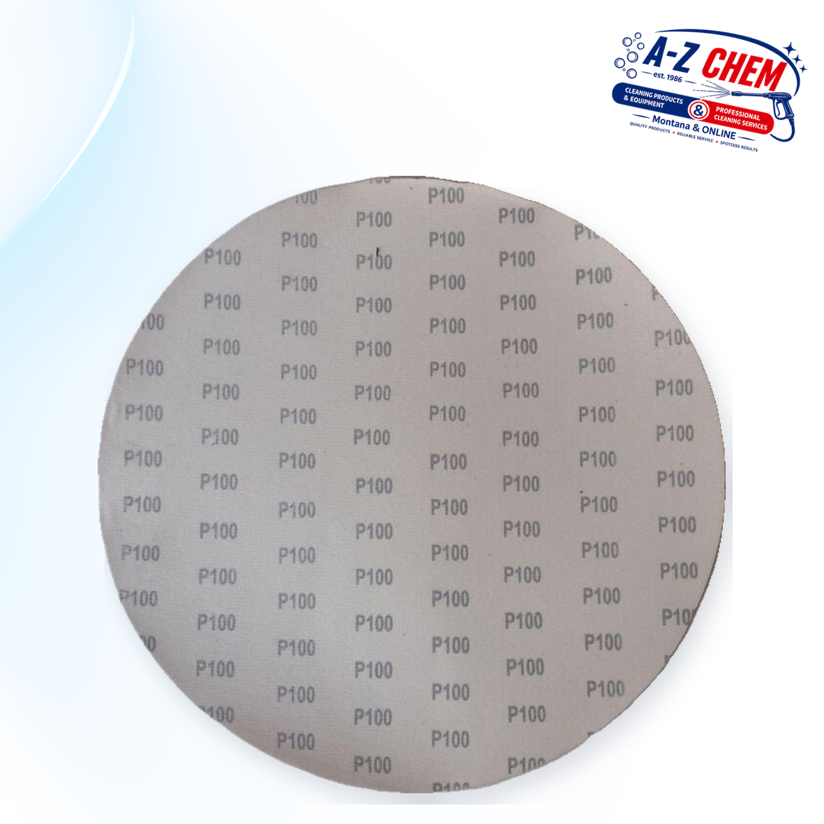 Sanding Disc with 100 Grid Layer - Floor Cleaning Machine Accessory - product detail view 2 - A-Z Chem South Africa
