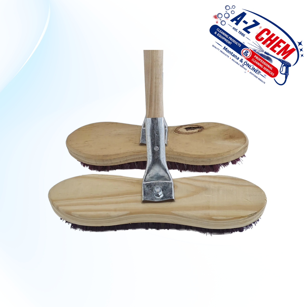 Scrubbing Brush with Handle - main product image - A-Z Chem South Africa