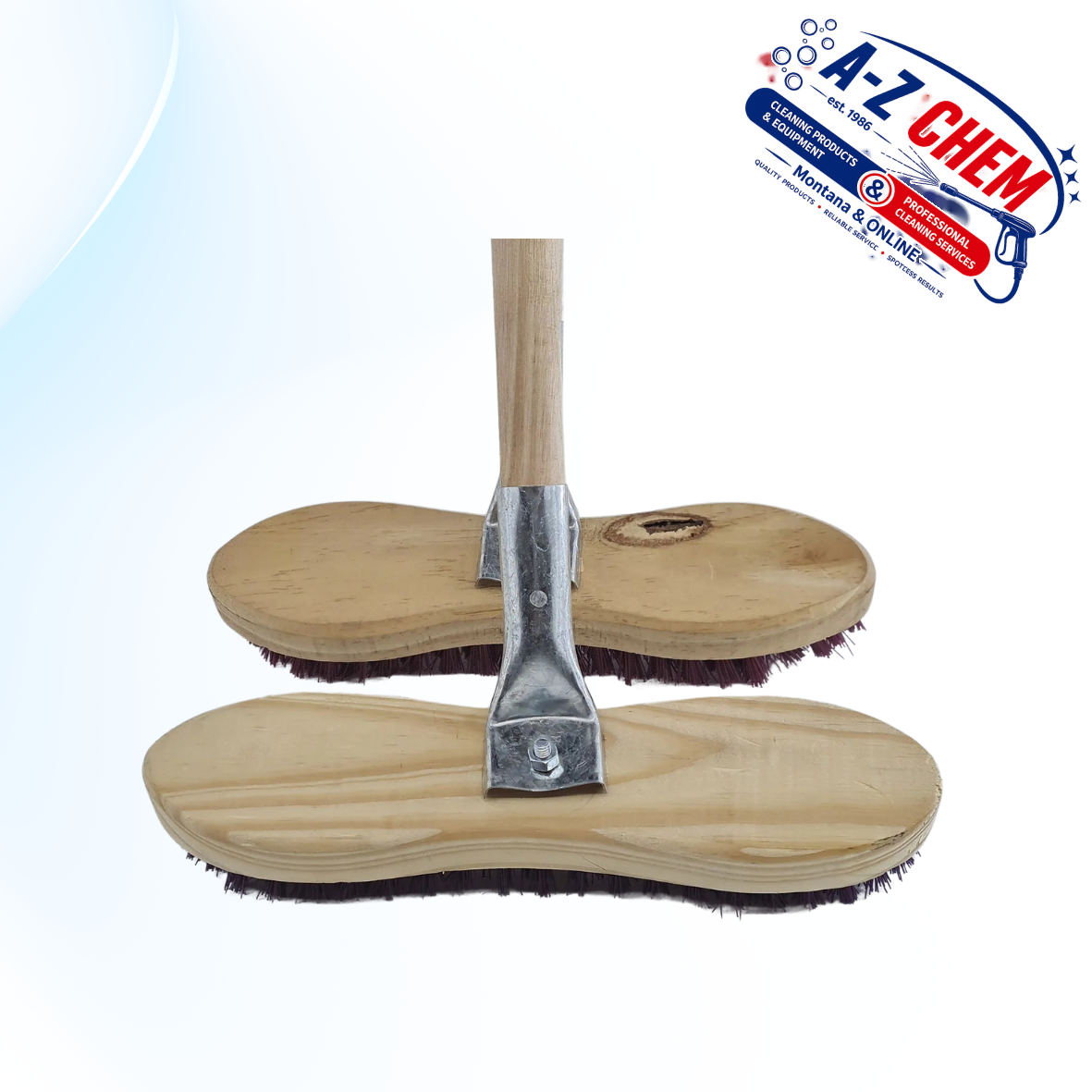 Scrubbing Brush with Handle - product view 5 - A-Z Chem South Africa