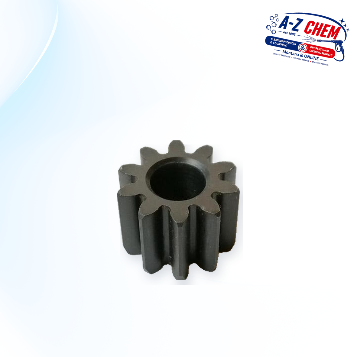 Small Gear with Bearing for the Sweeper - Floor Cleaning Machine Part - product detail view 3 - A-Z Chem South Africa
