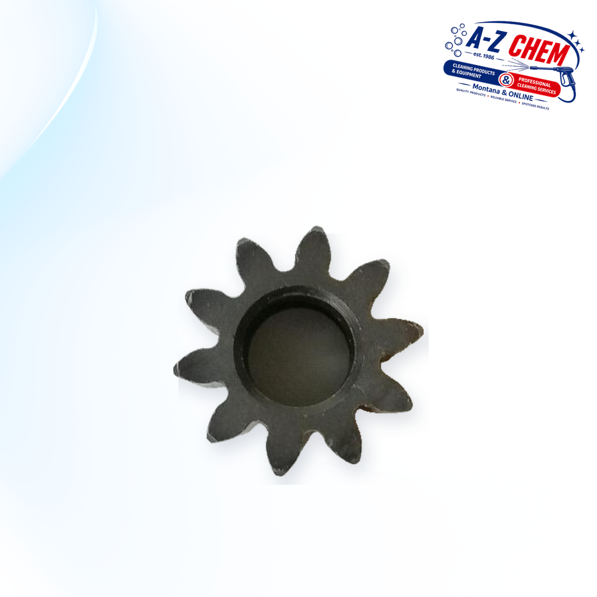 Small Gear with Bearing for the Sweeper - Floor Cleaning Machine Part - product detail view 4 - A-Z Chem South Africa