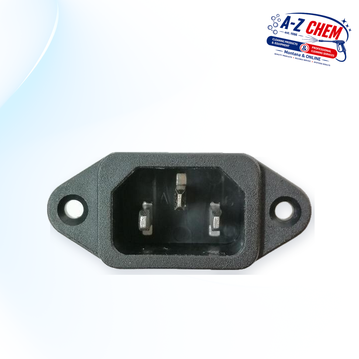 Socket for the Grey Cable and Plug of the Scrubbing Machine - Floor Cleaning Machine Part - product detail view 3 - A-Z Chem South Africa