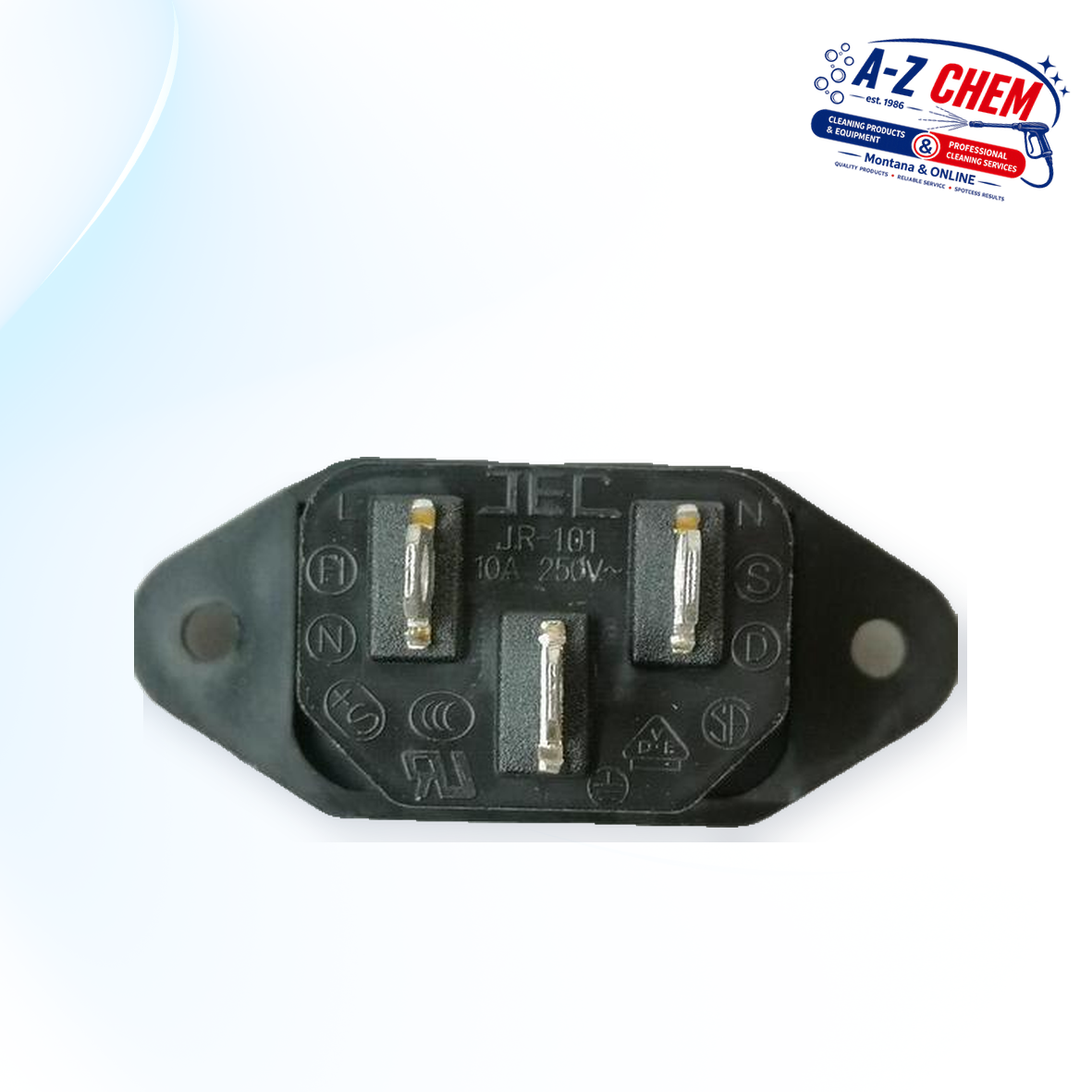 Socket for the Grey Cable and Plug of the Scrubbing Machine - Floor Cleaning Machine Part - product detail view 4 - A-Z Chem South Africa