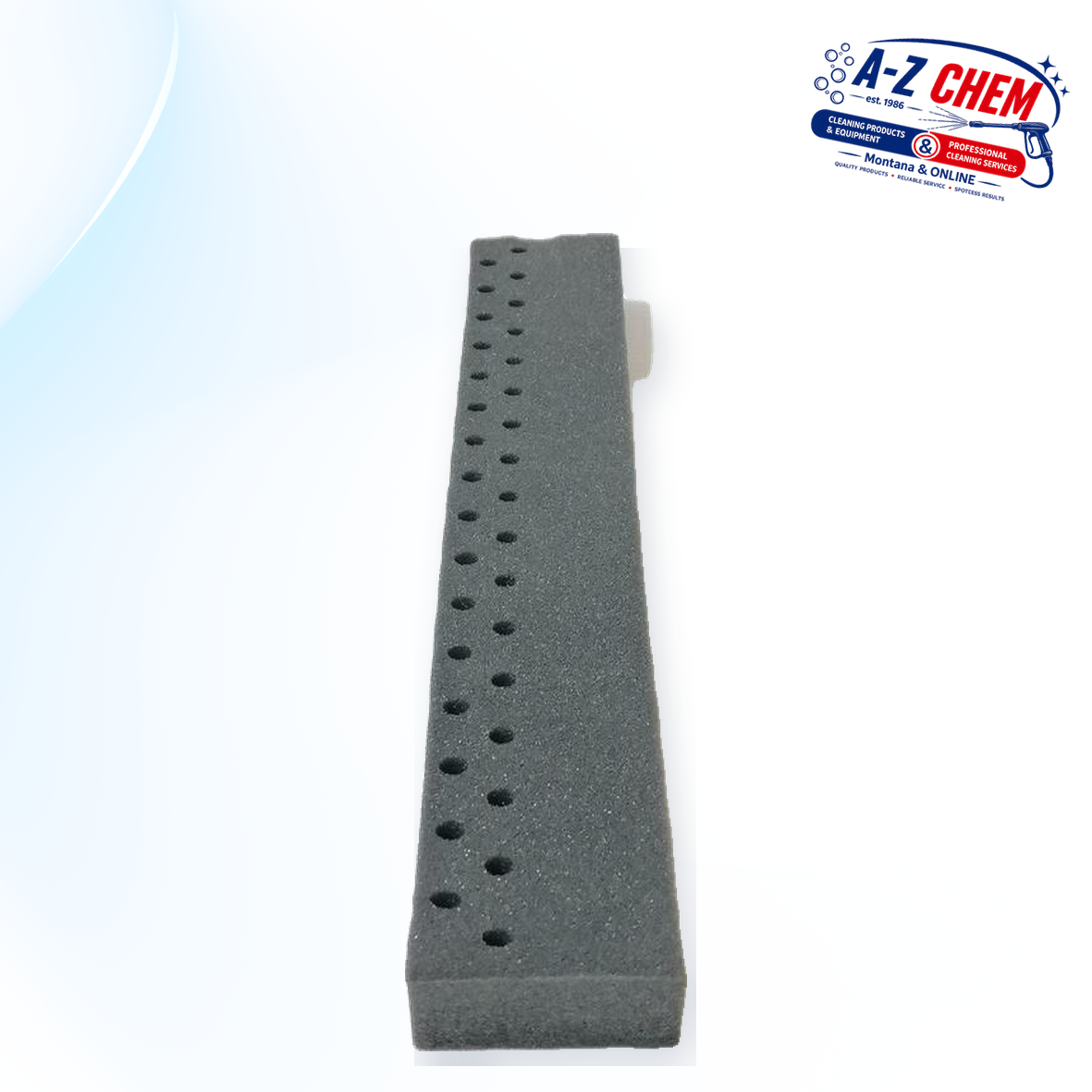 Sponge for 15L / 30L Vacuum Cleaners (NO. 14) (PLASTIC CLIP) - product detail view 2 - A-Z Chem South Africa