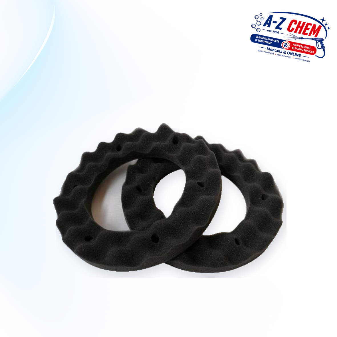 Sponge for 15L / 30L Vacuum Cleaners (NO. 18) (PLASTIC CLIP) - main product view - A-Z Chem South Africa