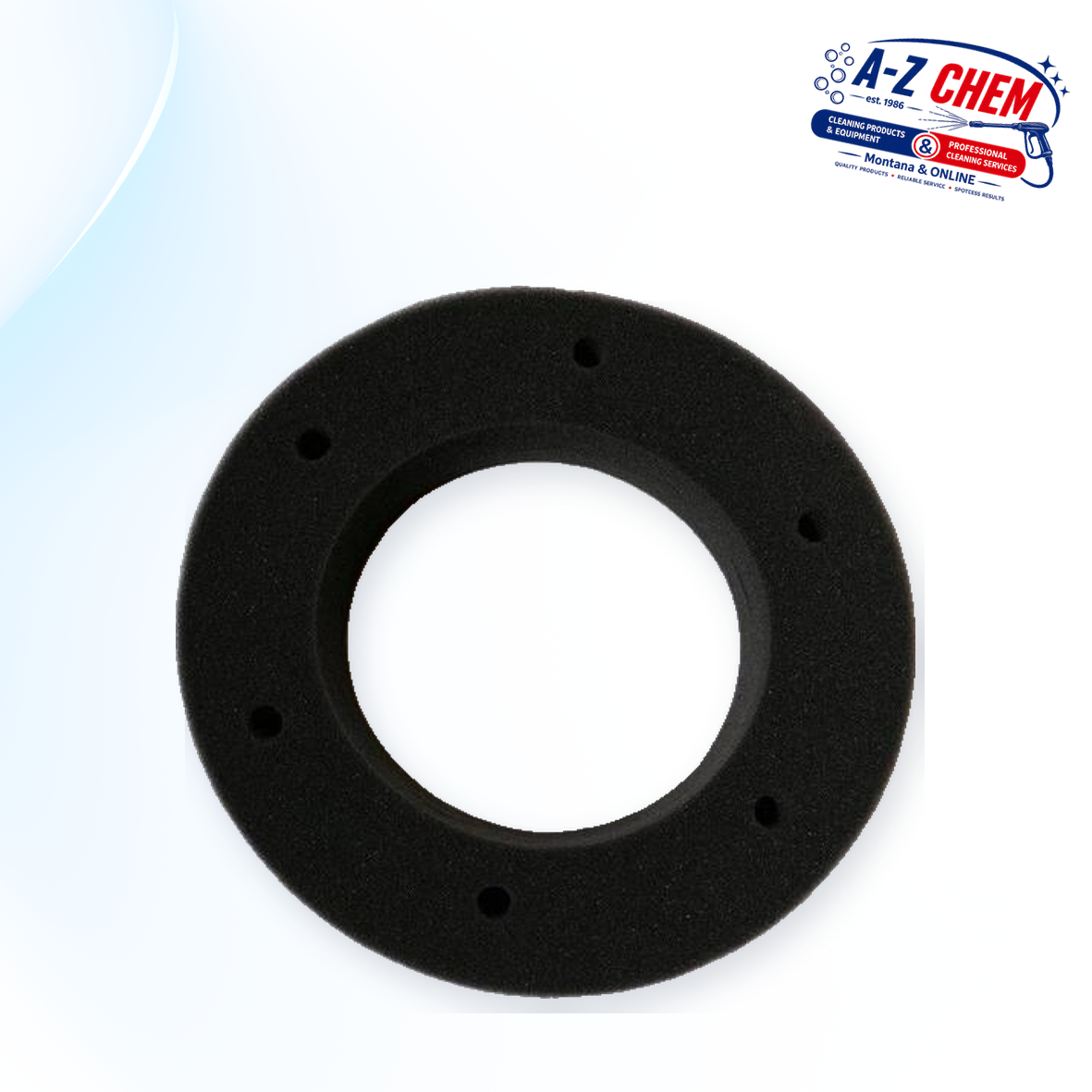 Sponge for 15L / 30L Vacuum Cleaners (NO. 18) (PLASTIC CLIP) - product detail view 3 - A-Z Chem South Africa