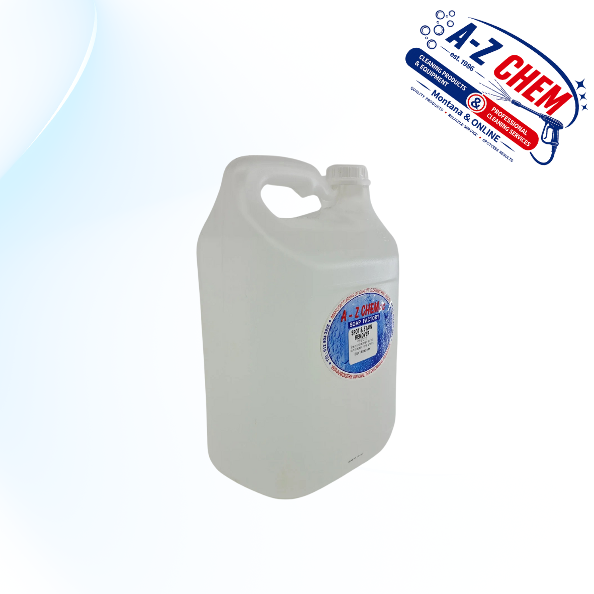 Spot and Stain Remover - product view 4 - A-Z Chem South Africa