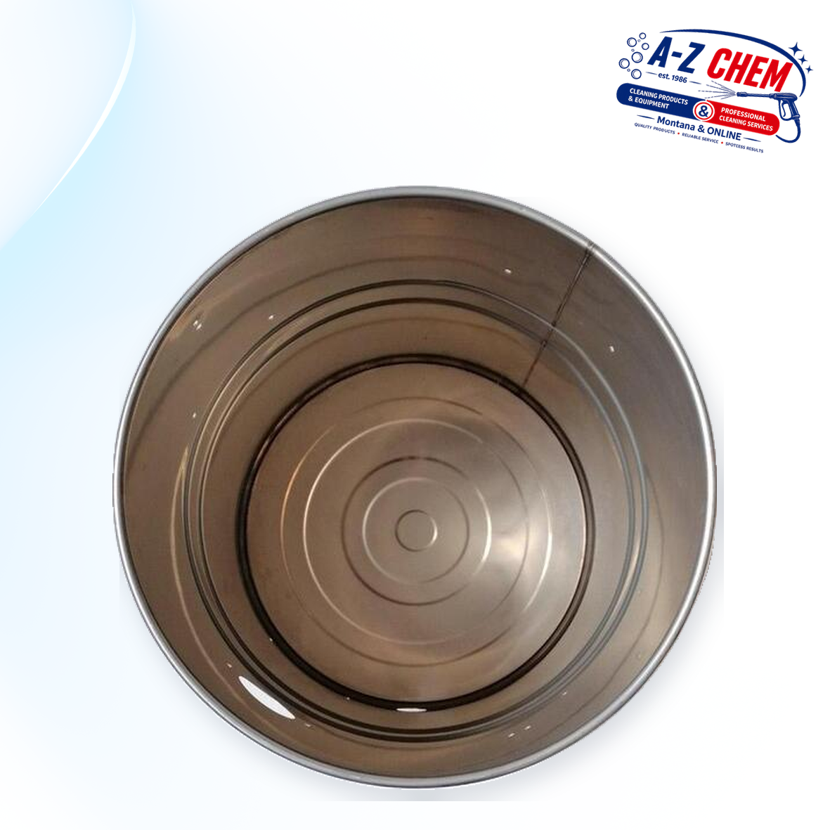 Stainless Steel Drum for the 70L Vacuum Cleaner - product detail view 2 - A-Z Chem South Africa