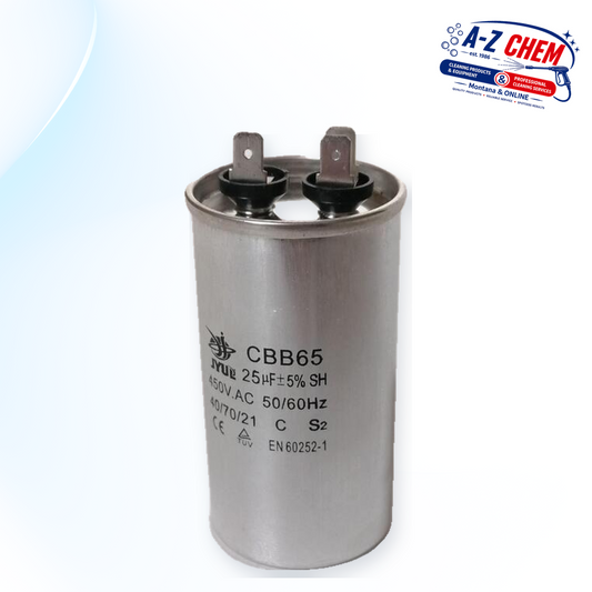 150uF Starting Capacitor for Rotary 425 - Floor Cleaning Machine Part - main product view - A-Z Chem South Africa