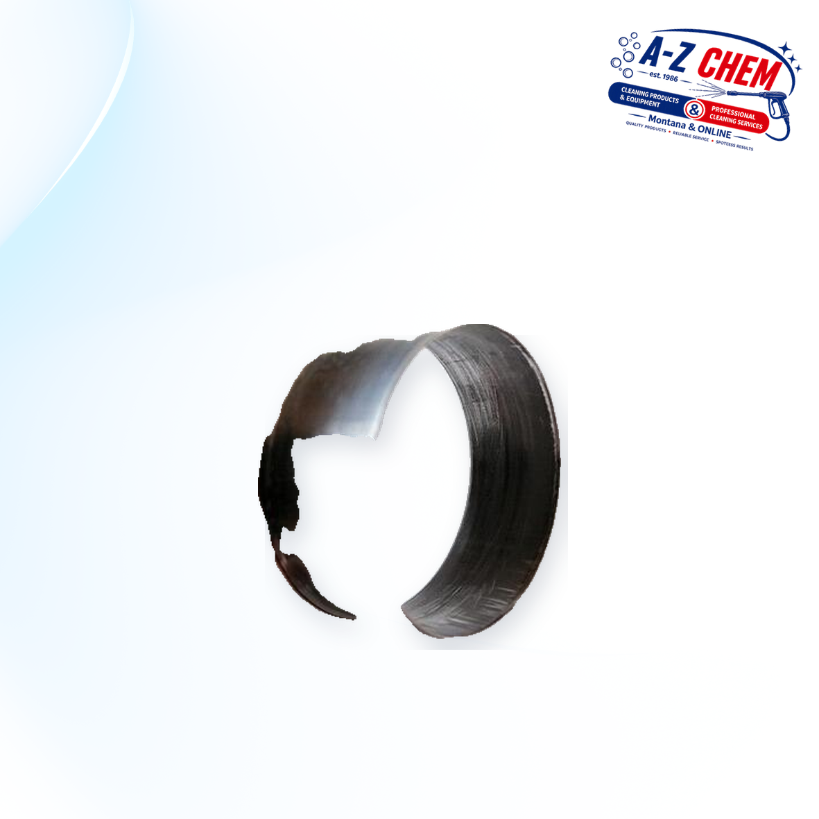 Steel Plate with Protruding Inlet - Vacuum Motor Component - product detail view 4 - A-Z Chem South Africa