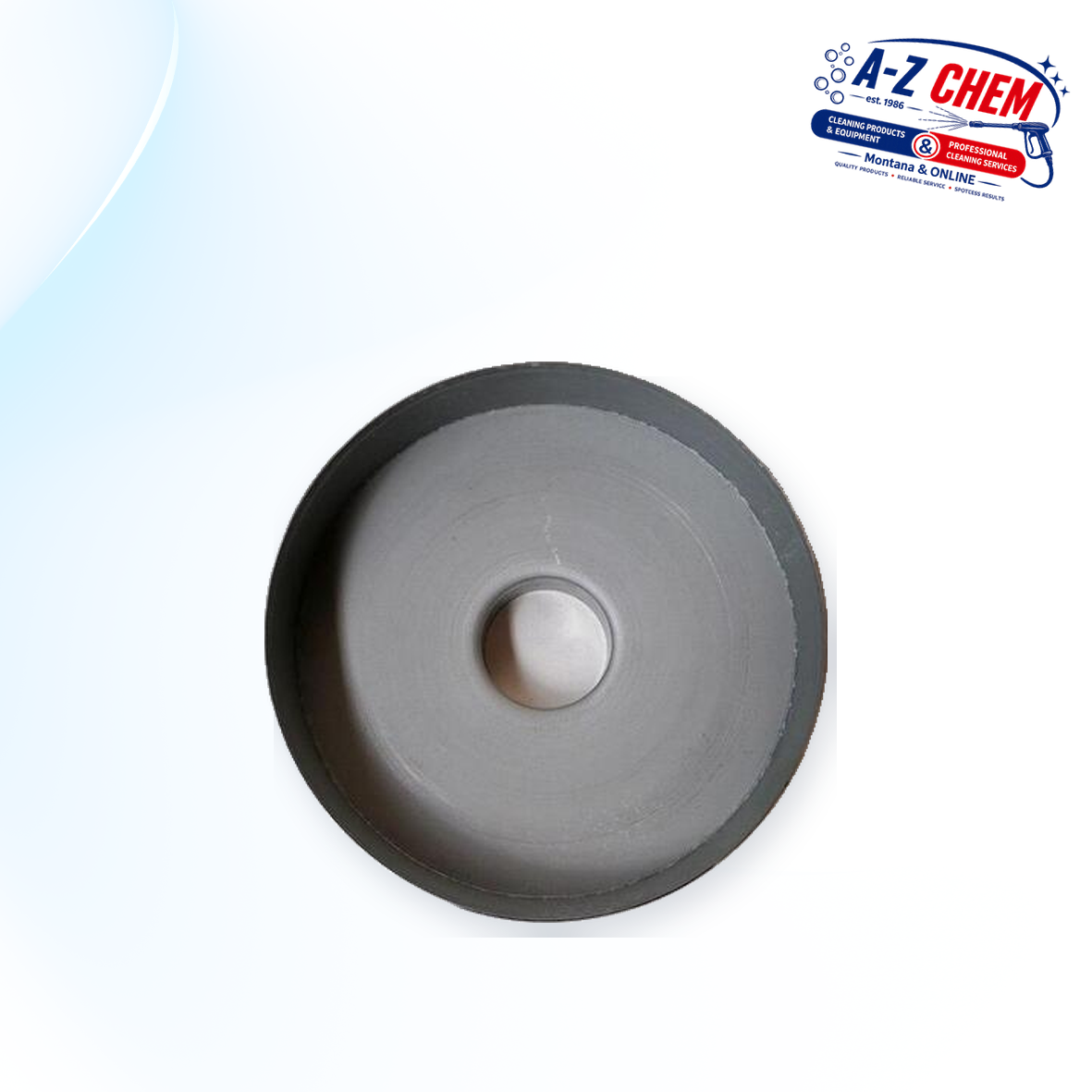 Steel Plate with Protruding Inlet - Vacuum Motor Component - product detail view 6 - A-Z Chem South Africa