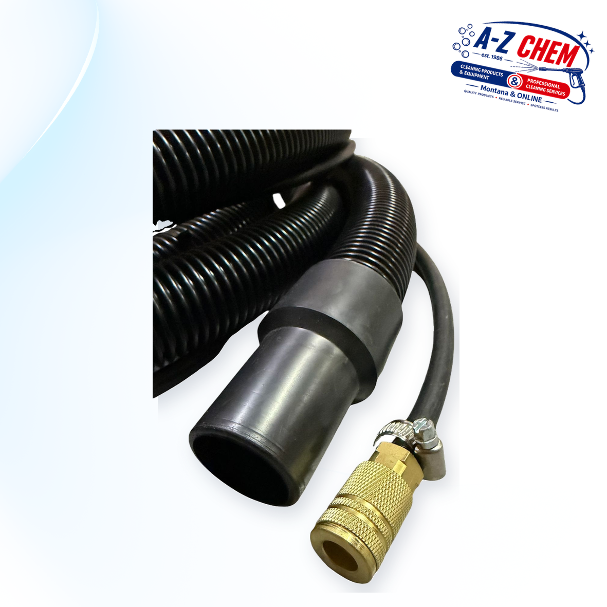 Suction Hose Assembled for K352 & K353 Machines - Carpet Cleaning Machine Accessory - product detail view 2 - A-Z Chem South Africa