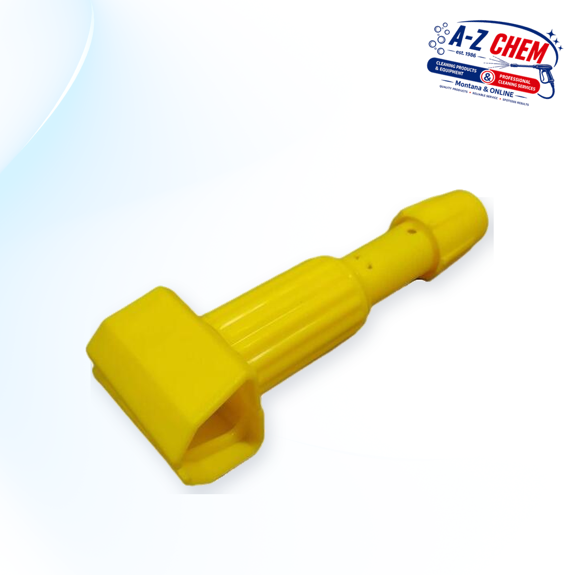 Superior Clamp-Wrench Mop Clip Yellow - Floor Cleaning Machine Accessory - main product view - A-Z Chem South Africa