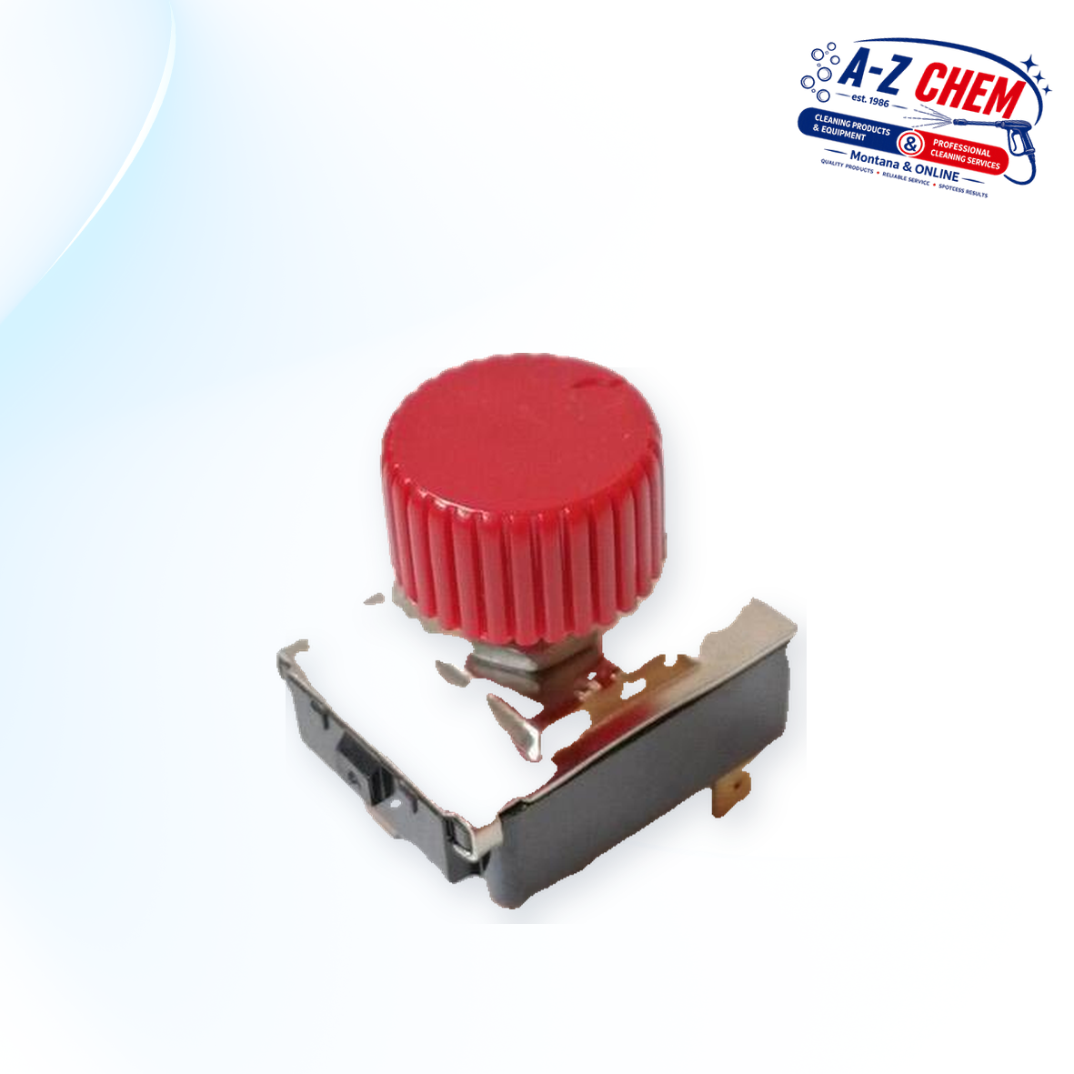 Switch for the Plastic Blower - Floor Cleaning Machine Part - main product view - A-Z Chem South Africa