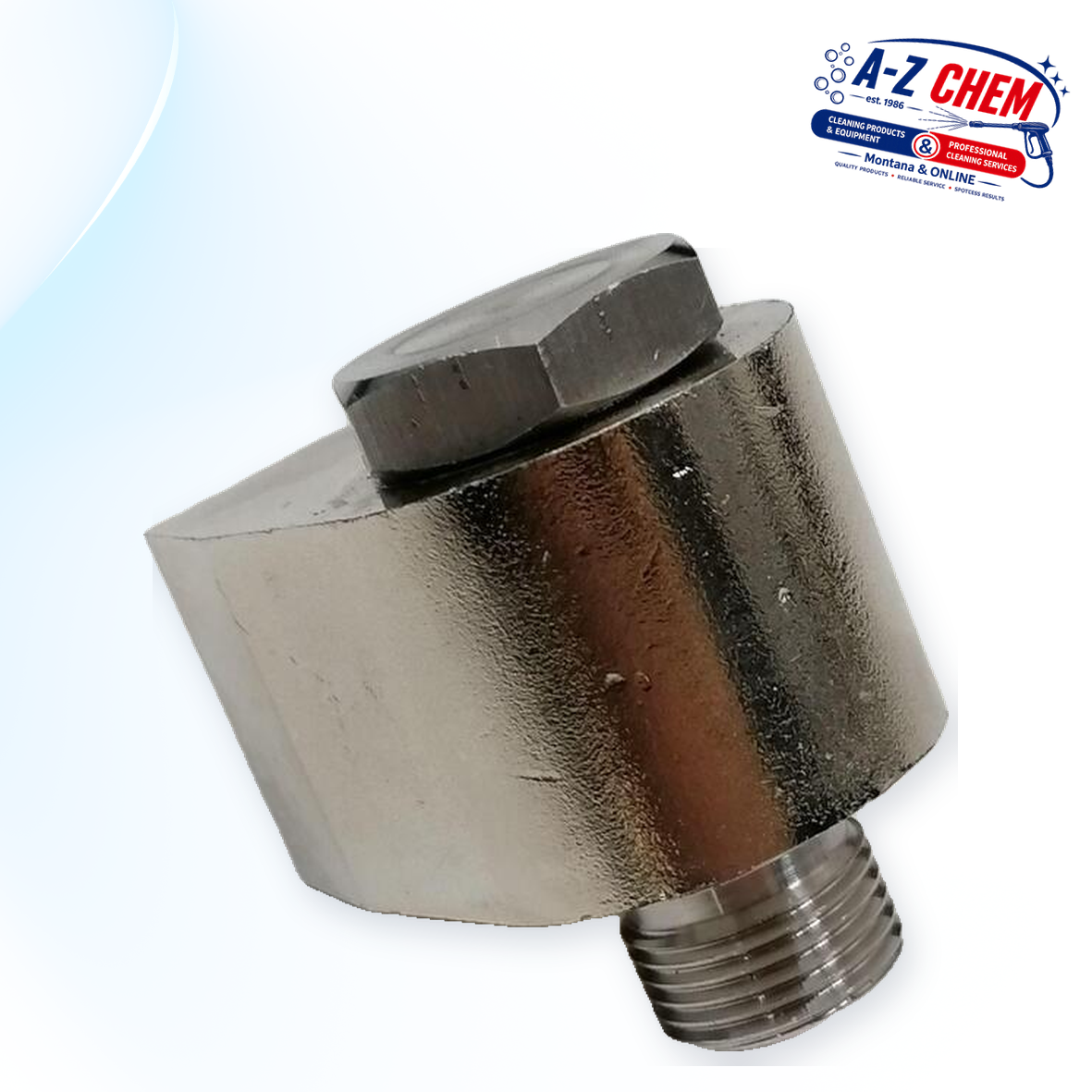 Swivel Boom Inlet Connector - High-Pressure Cleaner Part - product detail view 2 - A-Z Chem South Africa