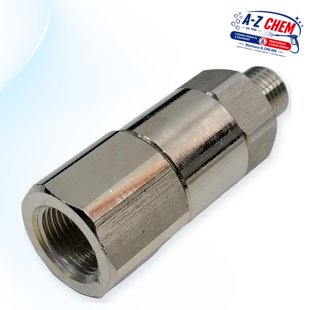 Swivel Boom Outlet Connector - High-Pressure Cleaner Part - product detail view 2 - A-Z Chem South Africa