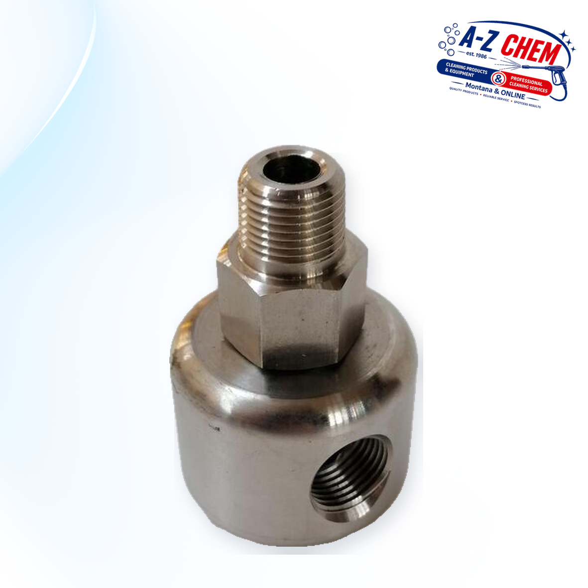 Swivel Connector for High-Pressure Washers - main product view - A-Z Chem South Africa