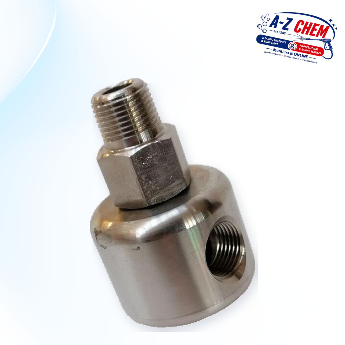 Swivel Connector for High-Pressure Washers - product detail view 5 - A-Z Chem South Africa