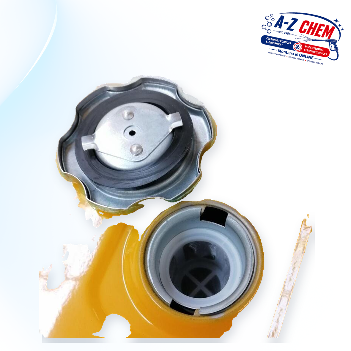 Tank for the 6.5HP Petrol Engine - High-Pressure Cleaner Part - product detail view 4 - A-Z Chem South Africa