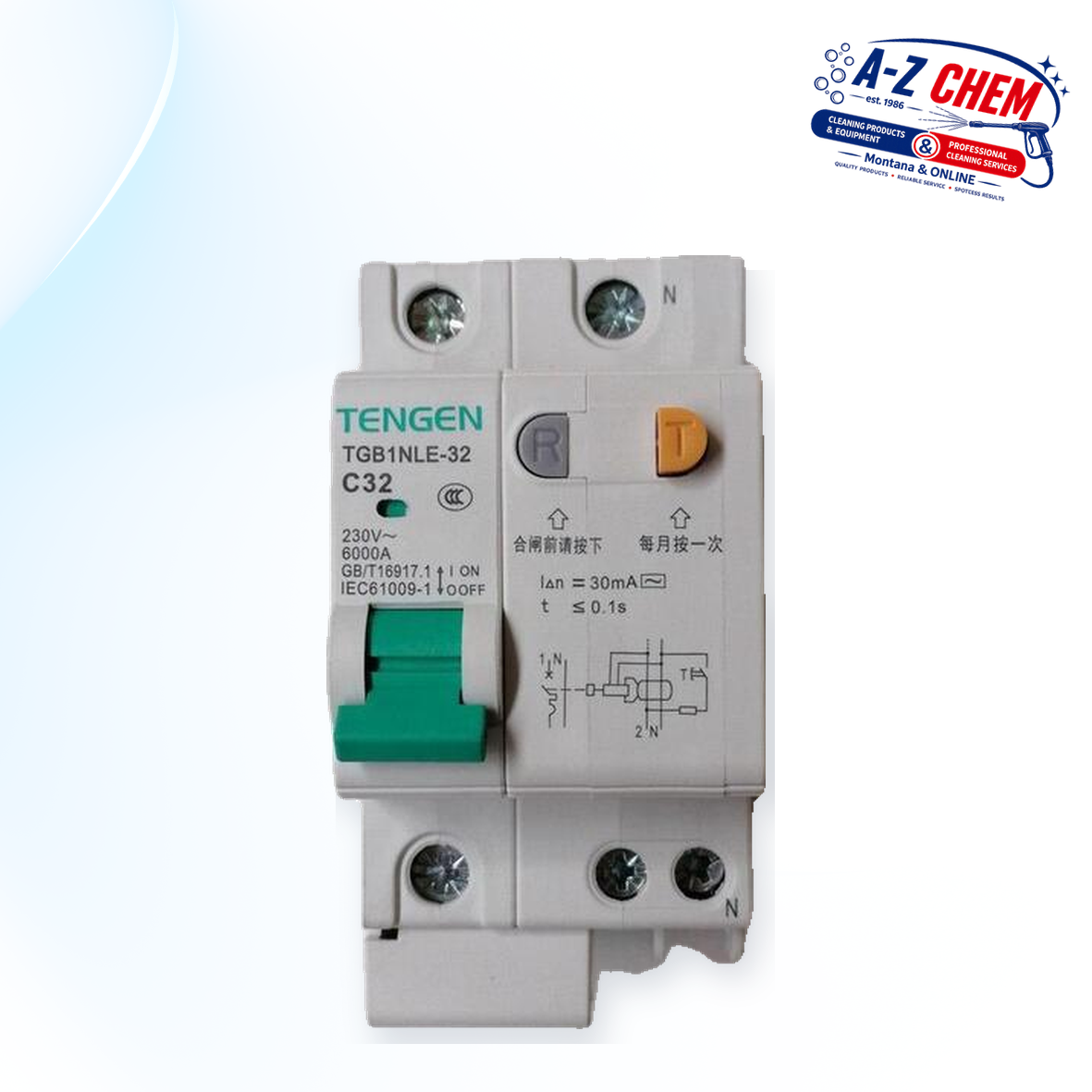 Trip Switch for the 2.2kW / 3kW High Pressure Machines - product detail view 2 - A-Z Chem South Africa