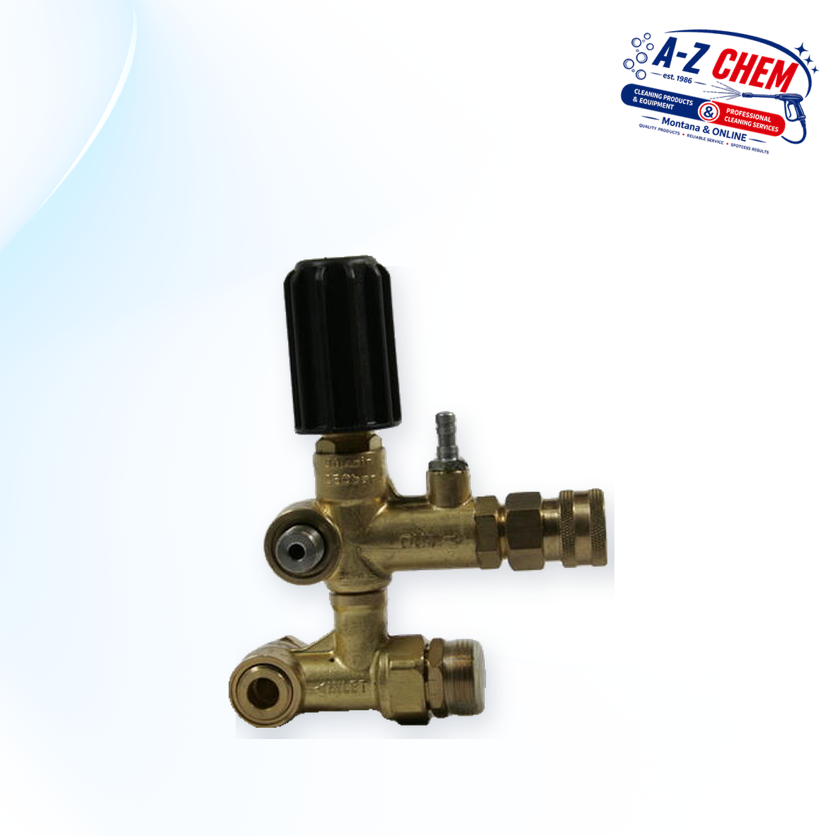Unloader for the 5.5kW / 7.5kW / 10HP / 13HP High Pressure - main product view - A-Z Chem South Africa
